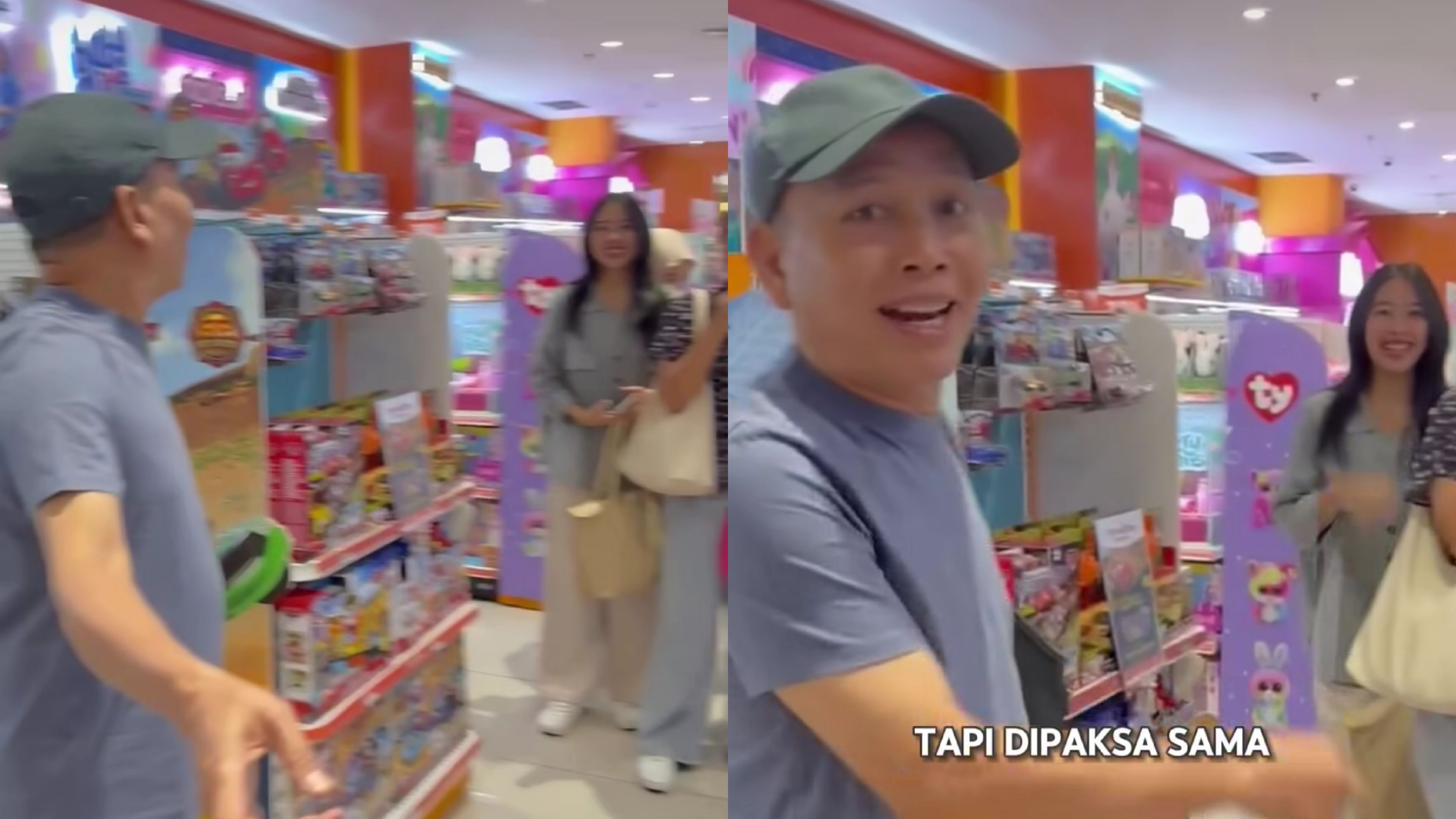 Ayu Ting Ting bersama Ayah Rozak